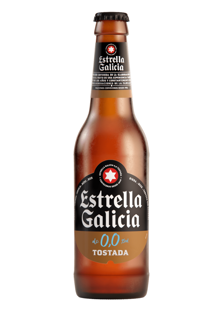 Estrella Galicia 00 Tostada Crusat 0700